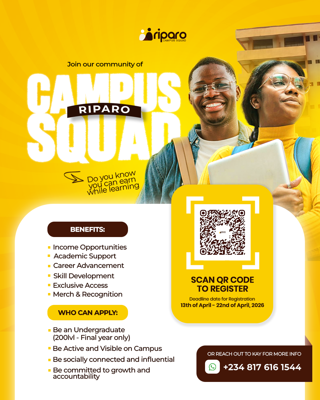 Campus Squad Launch